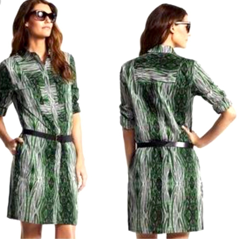 NWOT Derek Lam for Design Nation Shirt Dress NO Belt / Cotton / Small